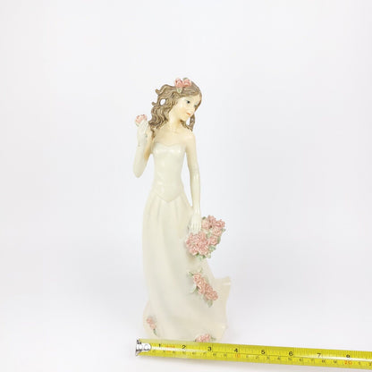 The Leonardo Collection Porcelain Figurine 'Bridal Bliss' - 10.5 inches