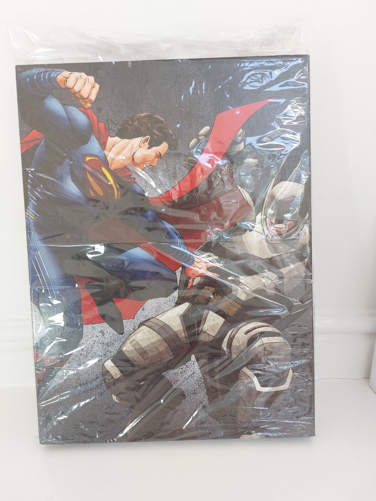 Superman vs. Batman Canvas Print 30x40cm - New Sealed