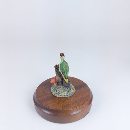 The Merlin Collection Handcrafted Woodpecker Figurine - Vintage Collectible