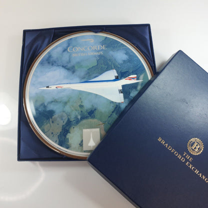 Concorde Legend of the Sky Bradford Exchange- Limited Edition- Davenport Plaque