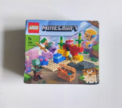 LEGO Minecraft The Coral Reef (21164) - New in Box - Slight Box Wear