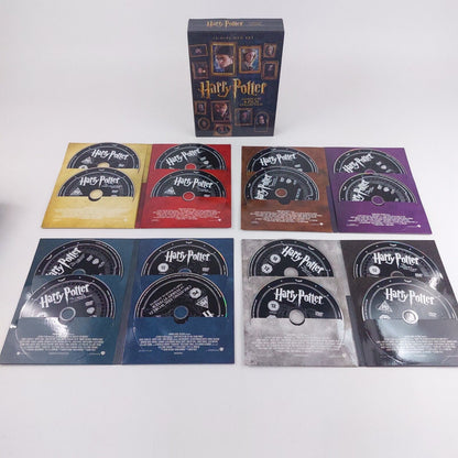 Harry Potter Complete 8Film Collection DVD Set & Heat Color-Changing Collectible