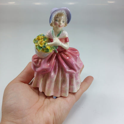 Royal Doulton 'Cissie' HN1801 Rare Porcelain Figurine - Vintage Collectible