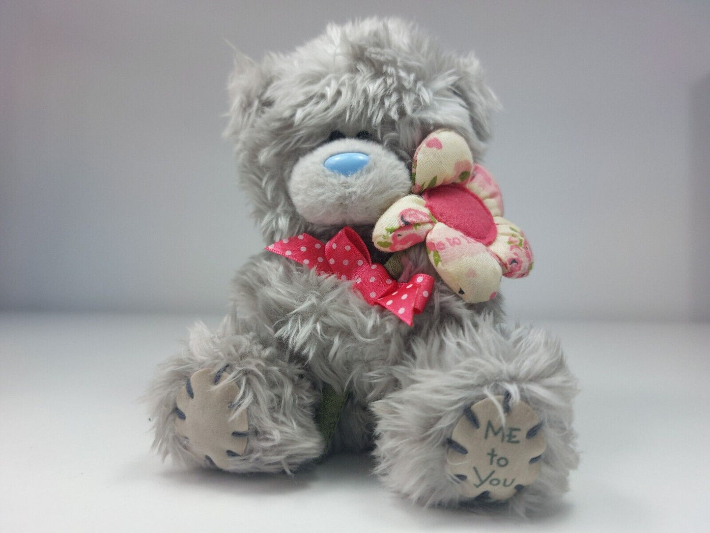 Me To You Tatty Teddy Bear with Flower - Handmade With Love - Collectible Soft