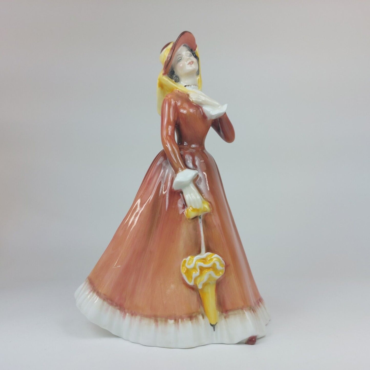 Royal Doulton Julia Figurine - Elegant Lady with Parasol - HN2705 - Collectible