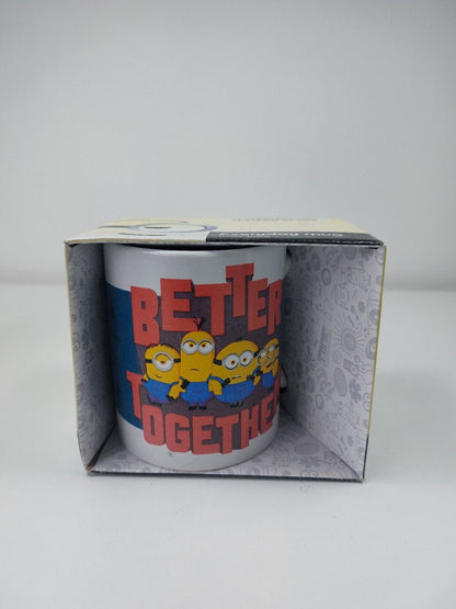 Minions The Rise of Gru Everyday Mug 11oz/315ml - "Better Together" Design - New