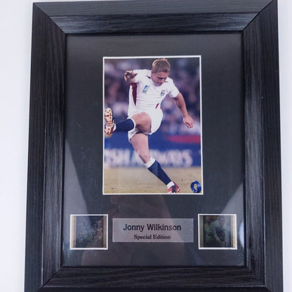 Jonny Wilkinson Special Edition Framed Memorabilia - Certificate of Authenticity