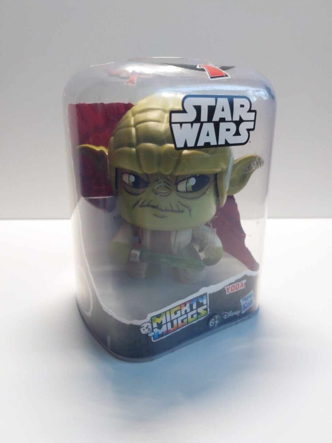 Hasbro Mighty Muggs Yoda #08 Star Wars Figure 3 Changeable Faces