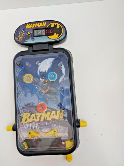 BATMAN Table-Top PINBALL Machine / Game with Music and Lights