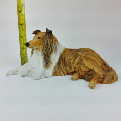 Border Fine Arts Rough Collie Figurine, Dogs & Pups Galore Collection