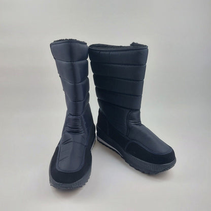 ALASKA Men's Winter Boots Size 10/44 Black Insulated Lightly Used