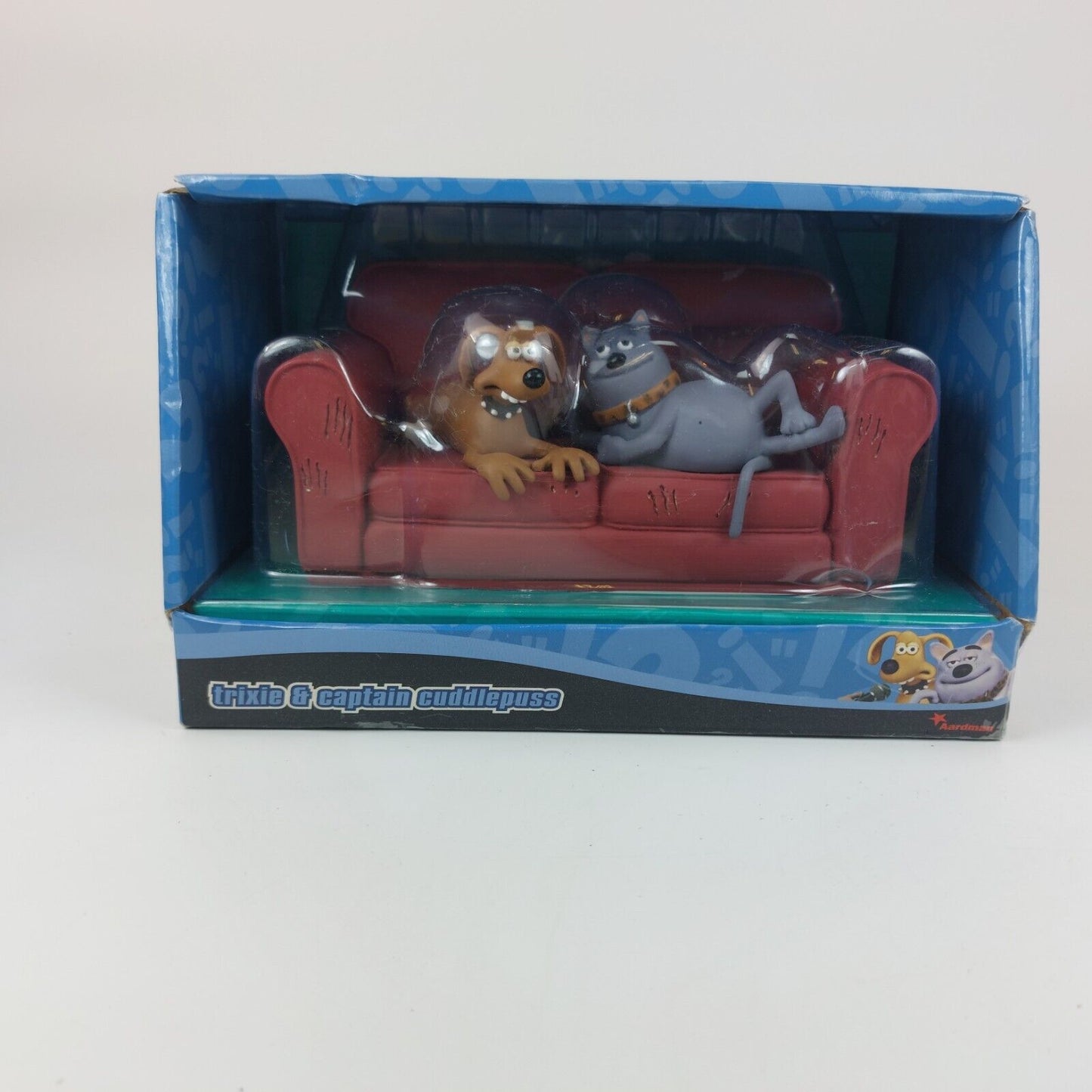 Creature Comforts Collectible Figurine - Trixie & Captain Cuddlepuss (2004)