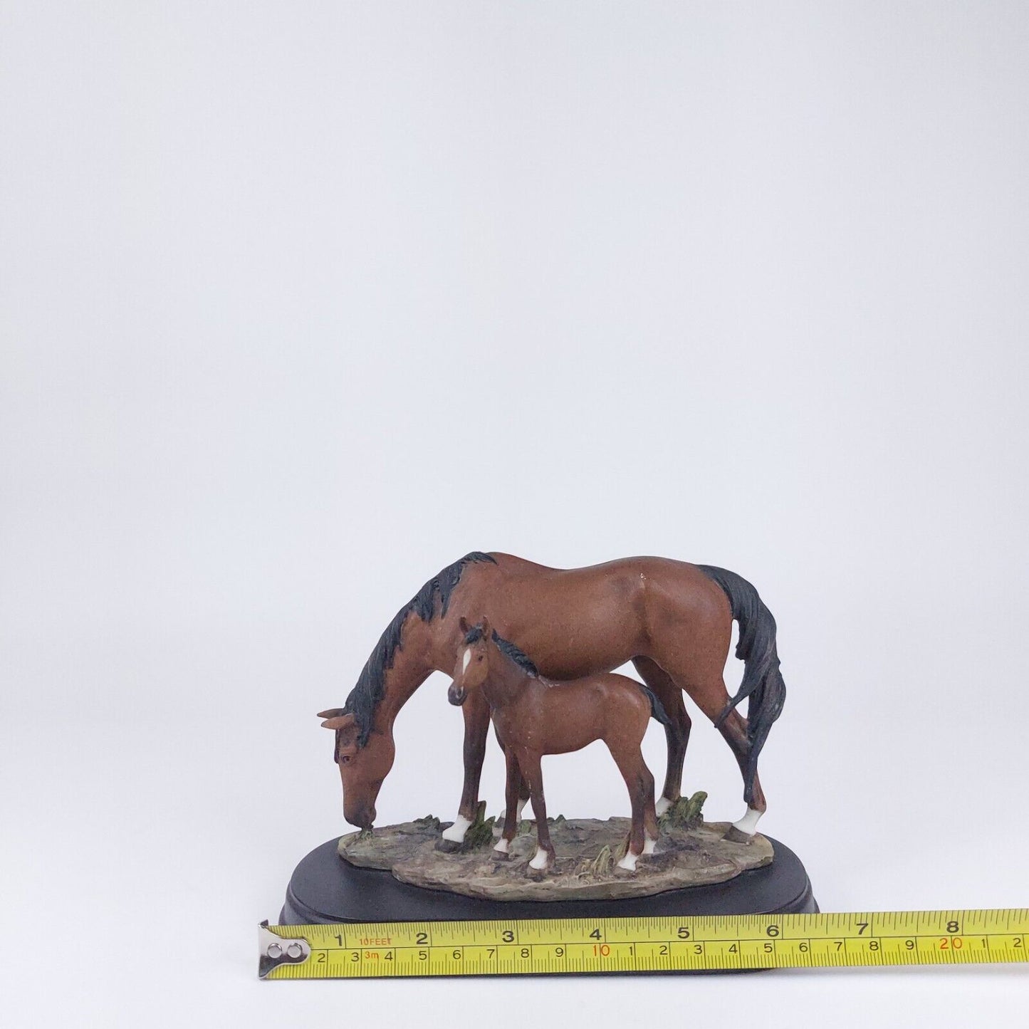 Academy Mare and Foal Horse Figurine - Realistic Detailed Sculpture 5 " #17/8283