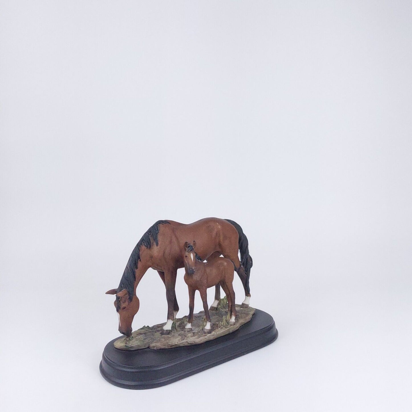 Academy Mare and Foal Horse Figurine - Realistic Detailed Sculpture 5 " #17/8283