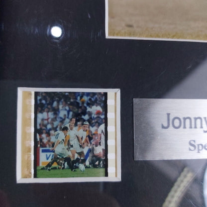 Jonny Wilkinson Special Edition Framed Memorabilia - Certificate of Authenticity