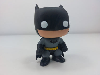 Funko Pop! DC Comics Super Heroes Batman 01 Vinyl Figure - Good Condition, Boxed