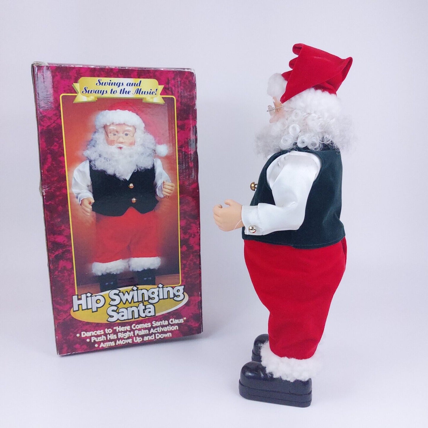 Singing Santa Figure Christmas Decoration - only Singing Not Dancing