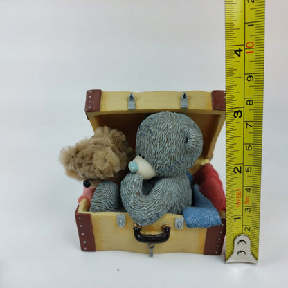 Me to You Always With You 2005 Tour Special Figurine Teddy in Suitcase Handmade