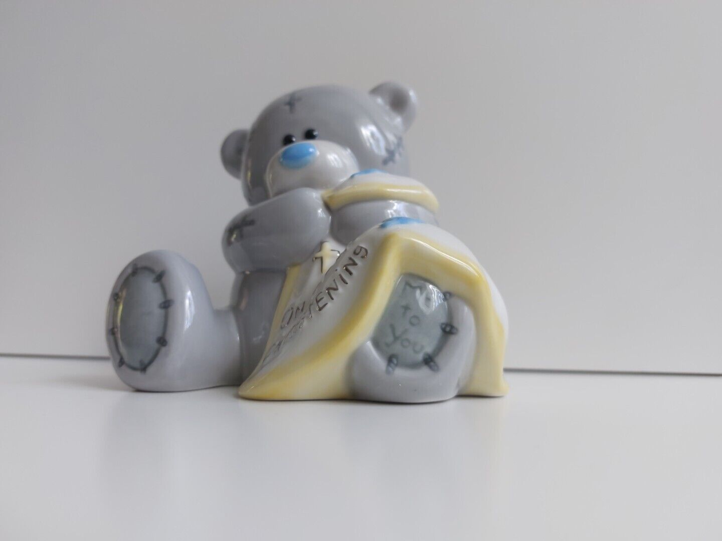 Me to You "On Your Christening" Porcelain Tatty Teddy Figurine - Collectible