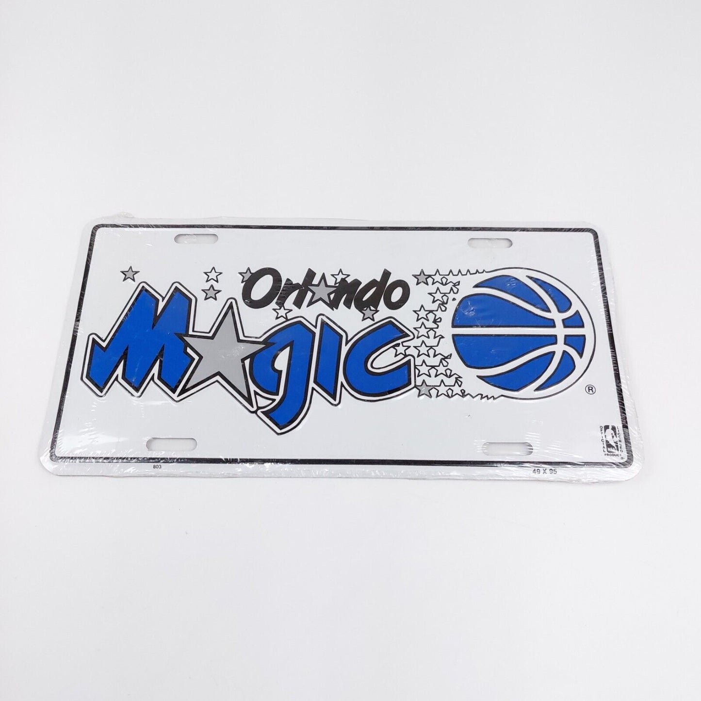 Orlando Magic NBA Sealed Collectible License Plate