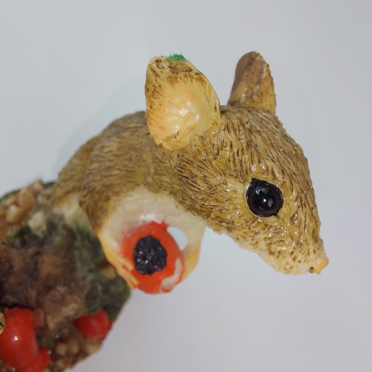 Vintage Crown Staffordshire Fine Art -Mouse Figurine , Collectible, Hand Painted