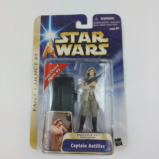 Star Wars Fans Choice Captain Antilles Tantive IV Invasion 3.75" PVC Figure MIB